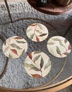 Uniek Cadeau Tip Onderzetters handbeschilderd, Ophalen of Verzenden, Zo goed als nieuw, Glas of Kopje