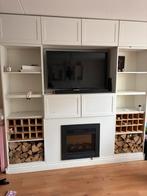Ikea kast met haard, Huis en Inrichting, Kasten | Televisiemeubels, Ophalen, Zo goed als nieuw, 25 tot 50 cm, Minder dan 100 cm