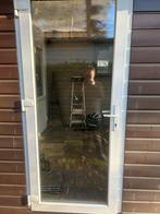 Kunststof deur te koop, Doe-het-zelf en Verbouw, Kozijnen en Schuifpuien, Kunststof, Gebruikt, Deurkozijn, 150 tot 225 cm