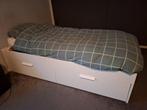 Ikea 1 persoonsbed, Ophalen, Zo goed als nieuw, Eenpersoons, Hout