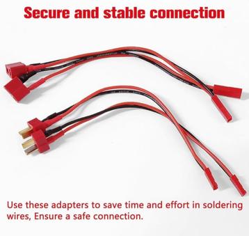 YIXISI 4 stuks Deans T naar JST stekkerkabeladapter beschikbaar voor biedingen