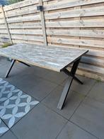 Tuintafel, Tuin en Terras, Tuintafels, Ophalen, Gebruikt, Rechthoekig