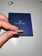Swarovski ring - maat 58 - druppelslijpvorm, Met kristal, Ophalen of Verzenden, Zo goed als nieuw, Dame of Heer