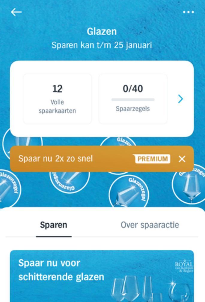 AH glazen zegels 12 volle spaarkaarten!, Hobby en Vrije tijd, Spaarzegeltjes, Volle spaarkaart, Winkel, Super of Benzinepomp, Ophalen of Verzenden