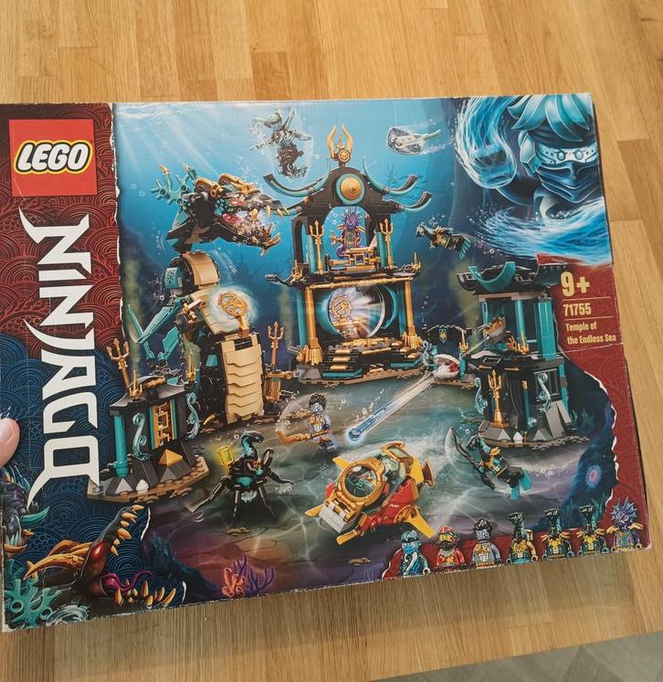 Lego Ninjago 71755- Temple of the Endless sea, Hobby en Vrije tijd, Gezelschapsspellen | Bordspellen, Gebruikt, Ophalen