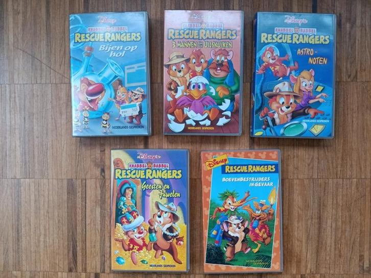 Rescue Rangers VHS/video's, Cd's en Dvd's, VHS | Kinderen en Jeugd, Zo goed als nieuw, Tekenfilms en Animatie, Tekenfilm, Alle leeftijden