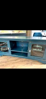 Vintage TV Kast Mahoniehout, Ophalen, Gebruikt, 150 tot 200 cm, Minder dan 100 cm