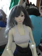 bjd dame legit 68cm lang mirodoll/artist, Ophalen of Verzenden, Zo goed als nieuw, Pop, Levensecht of Reborn