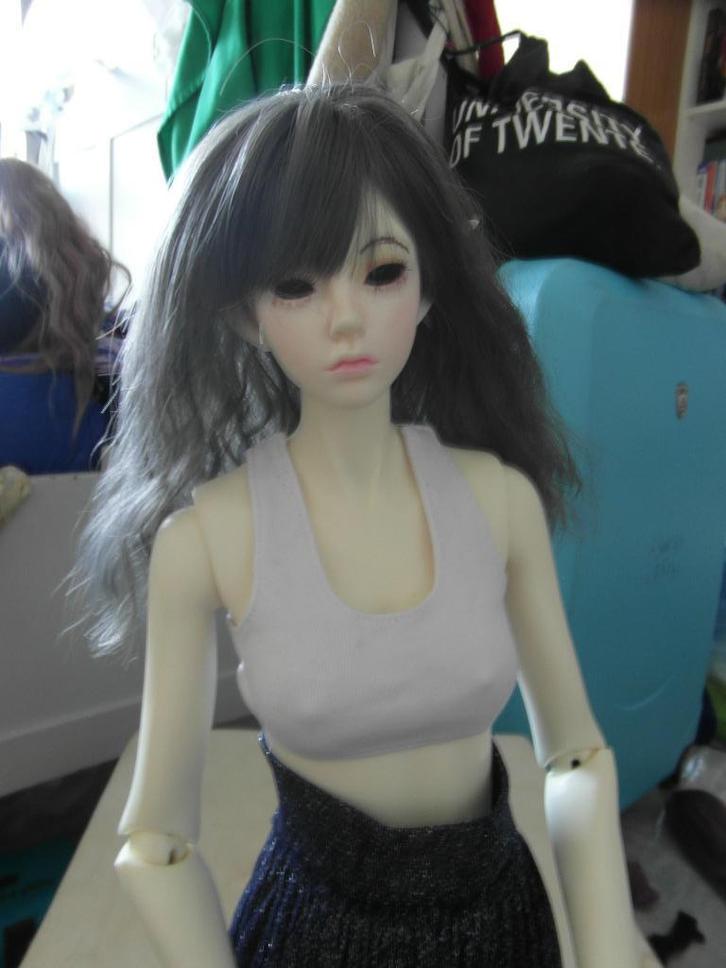 bjd dame legit 68cm lang mirodoll/artist, Verzamelen, Poppen, Zo goed als nieuw, Pop, Levensecht of Reborn, Ophalen of Verzenden