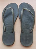 Havaianas Slim Slippers - groen maat 39-40, Slippers, Ophalen of Verzenden, Gedragen, Groen