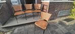 eetkamerstoelen, Ophalen, Gebruikt, Bruin, Riet of Rotan