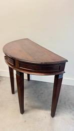 Antieke Halve Maan Tafel, Ophalen of Verzenden