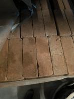 Paars/rode dikformaten klinkers - 20m2 getrommeld, Tuin en Terras, Ophalen, Gebruikt, Overige materialen