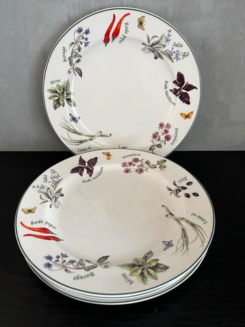 Janneke Brinkman Servies: Fruit&Flowers + Kitchen Garden beschikbaar voor biedingen