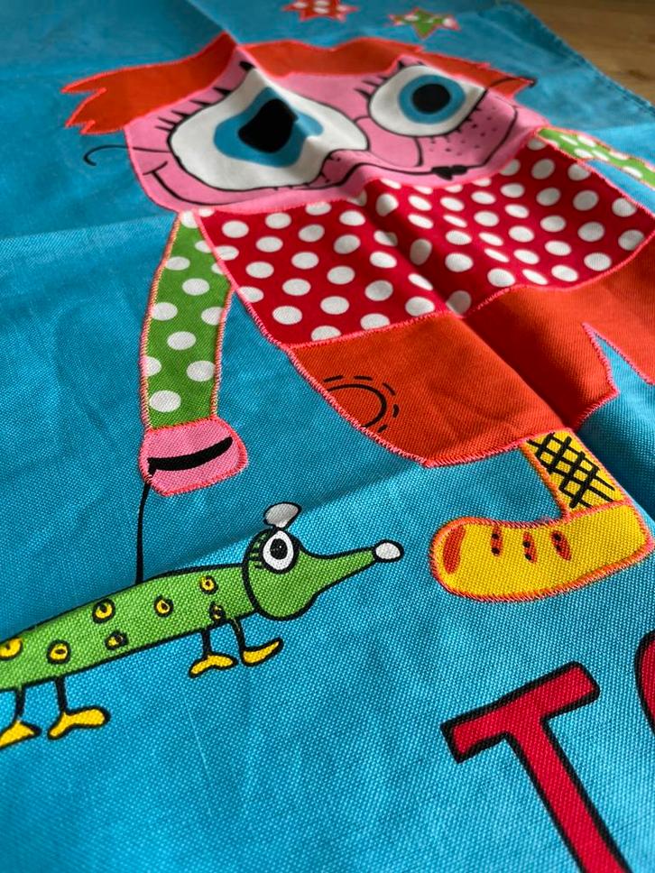 Kleurrijke theedoek - NIEUW, Huis en Inrichting, Keuken | Textiel, Nieuw, Theedoek of Handdoek, Blauw, Ophalen of Verzenden