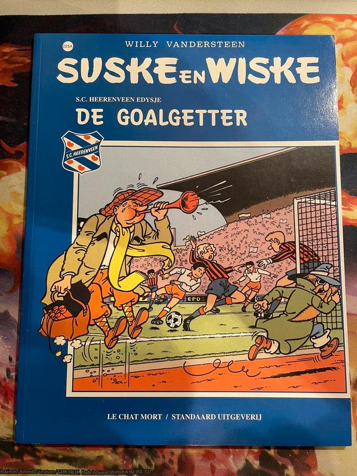 Suske & Wiske: De Goalgetter (Heerenveen) (Friese versie), Boeken, Stripboeken, Zo goed als nieuw, Eén stripboek, Verzenden