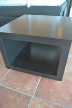 Tafel op wielen, zwart, Ikea, Ophalen, Gebruikt, 50 tot 100 cm, Vierkant