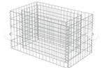 Vidaxl bloembak/korf, Tuin en Terras, Bloembakken en Plantenbakken, Ophalen, Nieuw, Metaal, 60 tot 100 cm