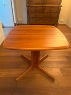 Midcentury design Niels Otto Moller tafel, Ophalen, Teakhout, 200 cm of meer, 50 tot 100 cm