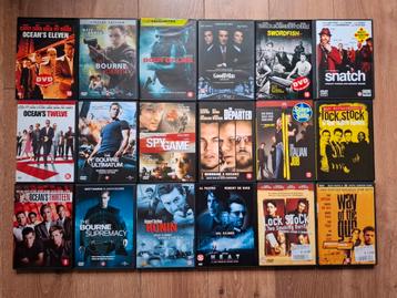 Pakket dvd's,  Departed, Goodfellas, Heat e.a  beschikbaar voor biedingen