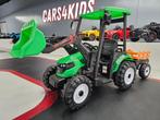 Kindertractor 24 volt - met aanhanger - met RC, Kinderen en Baby's, Speelgoed | Speelgoedvoertuigen, Ophalen of Verzenden, Nieuw