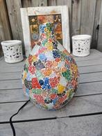 Mozaïeklamp Vaasmodel ca. 35 cm hoog, Ophalen
