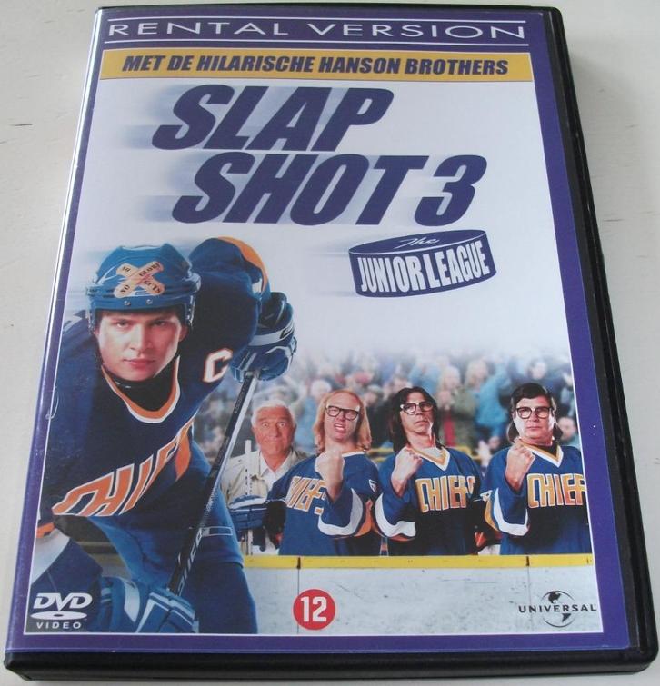 Dvd *** SLAP SHOT 3 ***, Cd's en Dvd's, Dvd's | Komedie, Zo goed als nieuw, Overige genres, Vanaf 12 jaar, Ophalen of Verzenden