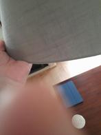 Ovale grijze lampenkap, Ophalen of Verzenden, Grijs, Ovaal, Minder dan 25 cm