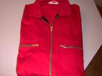 Rally overalls 100% katoen Rood maat 46-54-58-60 AANBIEDING, Nieuw, Ophalen of Verzenden, Kleding, Overige maten