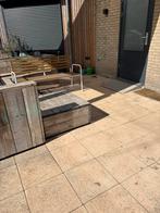 Terrastegels, Ophalen, Gebruikt, 10 m² of meer, Beton