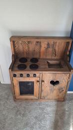Speelkeuken van steigerhout, Ophalen, Gebruikt, Hout, Speelkeuken