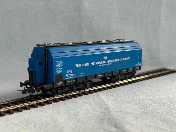 Liliput 23912 ÖBB Metallwerke Ranshofen-Berndorf, Hobby en Vrije tijd, Modeltreinen | H0, Gebruikt, Wagon, Gelijkstroom of Wisselstroom
