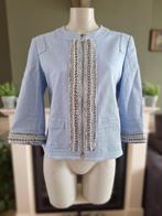 Blauwe Due Amanti blazer jasje een plaatje zo mooi 4 40 L, Maat 38/40 (M), Zo goed als nieuw, Jasje, Due Amanti