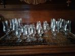 kristallen antiek glazen set, Antiek en Kunst, Antiek | Glas en Kristal, Ophalen