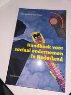 Handboek Sociaal Ondernemen in Nederland, Ophalen of Verzenden, Gelezen, Management