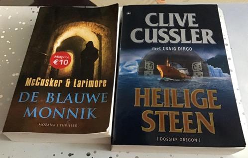 De blauwe monnik, Heilige steen, Boeken, Thrillers, Zo goed als nieuw, Ophalen of Verzenden