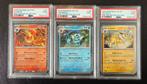 Pokemon PSA 9 Eeveelution Set: Flareon, Vaporeon, Jolteon, Ophalen of Verzenden, Zo goed als nieuw, Meerdere kaarten