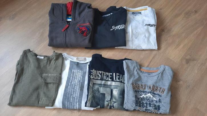 Jongen's kleding trui, vest, shirts maat 116 Vingino, Zara, Kinderen en Baby's, Kinderkleding | Kinder-kledingpakketten, Zo goed als nieuw