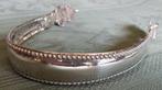 Nr X754: Zilveren parelrand hengsel, Antiek en Kunst, Ophalen of Verzenden, Zilver