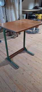 Vintage kinderbureau lessenaar schooltafel, Ophalen