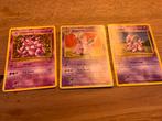 Pokemonkaarten Nidoking, Nidorino & Nidoran - Set, Ophalen of Verzenden, Gebruikt, Meerdere kaarten