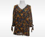 Dante 6 Blauwe Blouse Ziria Print Maat 40/42, Dante 6, Blauw, Maat 42/44 (L), Ophalen of Verzenden