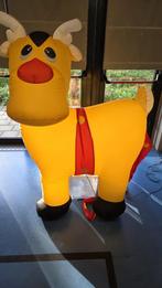 Opblaasbare rendier kerst, Diversen, Kerst, Ophalen of Verzenden, Zo goed als nieuw