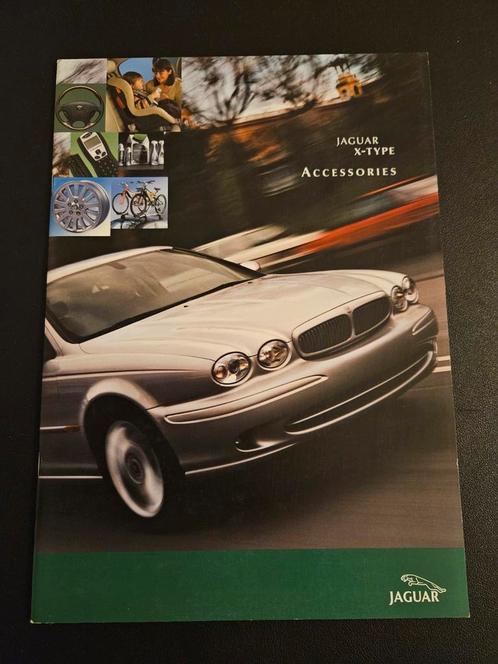 Brochure Jaguar X-type accessoires 2002, Boeken, Auto's | Folders en Tijdschriften, Zo goed als nieuw, Overige merken, Ophalen of Verzenden