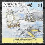 Australie: Mi. 1035 uit 1987  schepen, Ophalen of Verzenden, Gestempeld