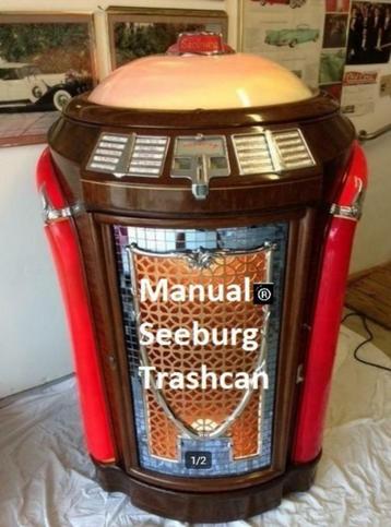 Manual Handleiding seeburg trashcan 146 147 148 (1946-1948)  beschikbaar voor biedingen