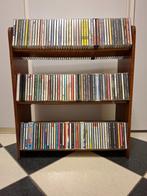CD rekken, Huis en Inrichting, Ophalen, Zo goed als nieuw, Hout, Cd's