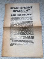 31 Juli 1940 NSB richt zich tegen de Nederlansche Unie, Verzenden, Gelezen