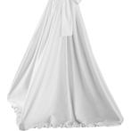 Statafelrok met strik model garden kleur wit, Ophalen of Verzenden, Nieuw, Rond