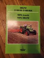 Tractor folder Deutz D 10006 D 10006 A, Boeken, Ophalen of Verzenden, Zo goed als nieuw
